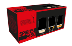 Набор бокалов для крепких напитков 3шт Riedel The O Wine Tumbler Spirits Set