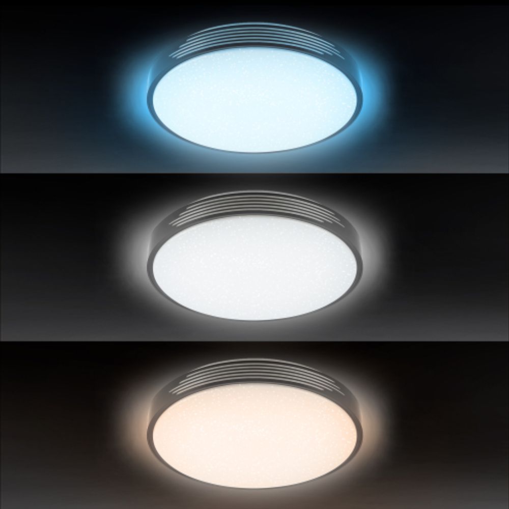 Светильник потолочный светодиодный ЭРА Классик с ДУ SPB-6-70-RC Liburn 70Вт 3400-5500К | Светильники SPB-6 с ДУ