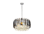 Подвесная люстра TR5069/6 CH/SM/CL хром/дымчатый/прозрачный E14/6 max 40W D500*950
