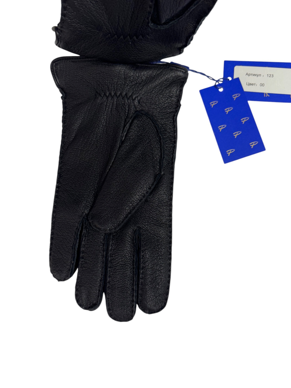 Перчатки. Мужские. Материал верха: Кожа оленя. Подклад: Трикотаж-шерсть. Наружний шов. 5 шт в упаковке.