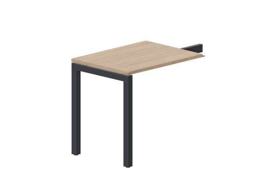 Приставной элемент на опоре 800х600х750мм (для стол Poloешниц гл.680мм и 780мм)