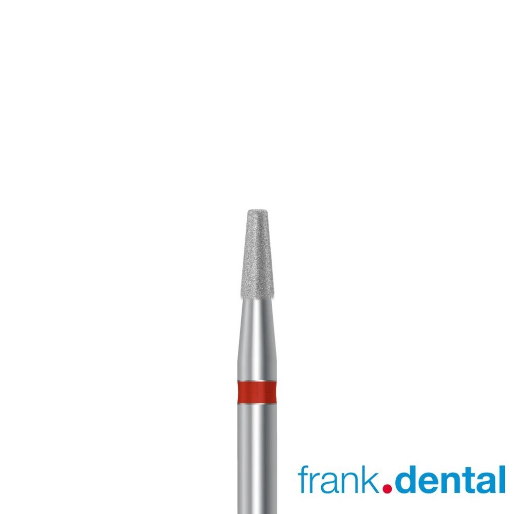 Бор алмазный красный Frank Dental типа FG - D.845.014.F.FG