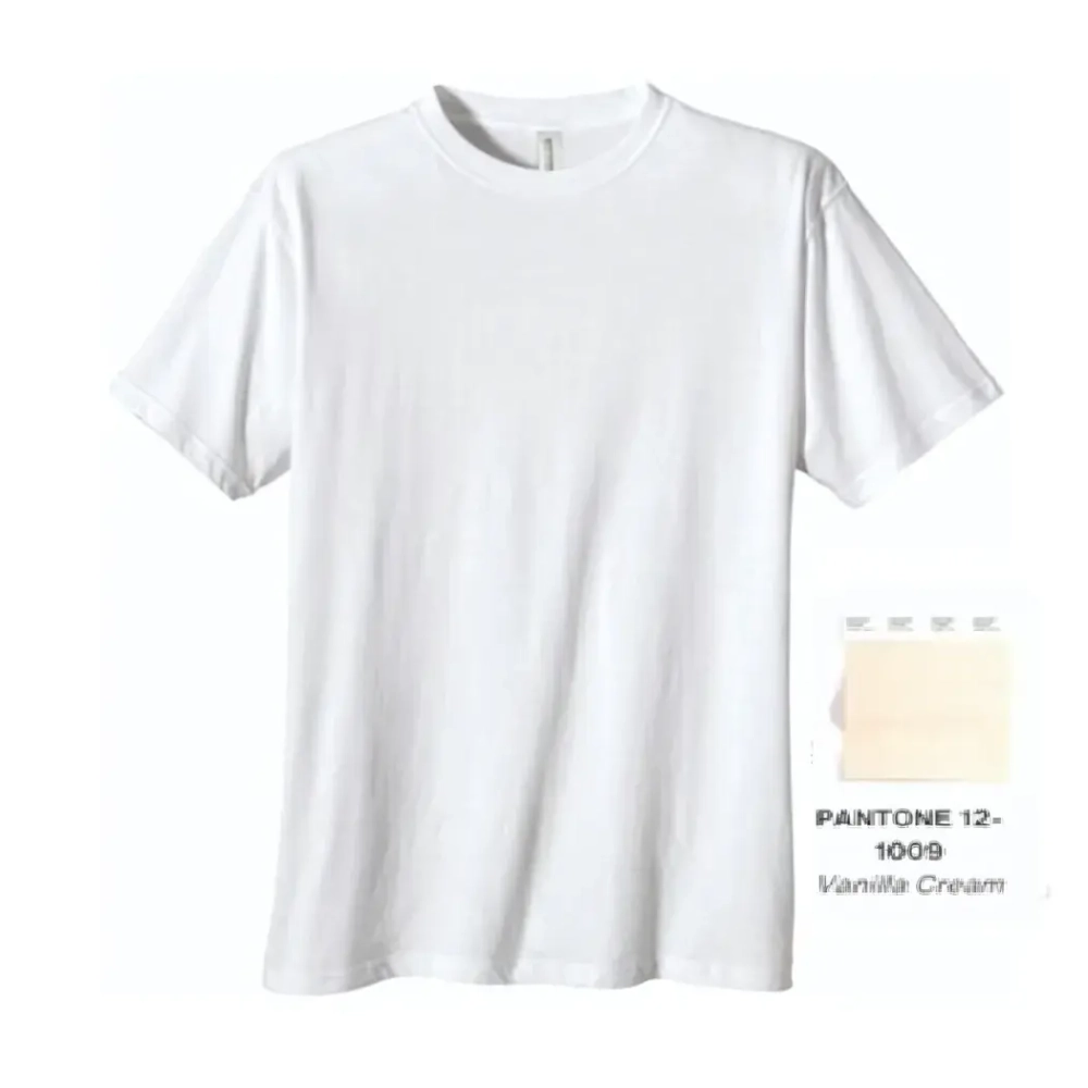 Футболка женская однотонная, ваниль, р-р 42