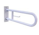 Поручень откидной 600 мм нерж. сталь NOFER 15051.60.W белый