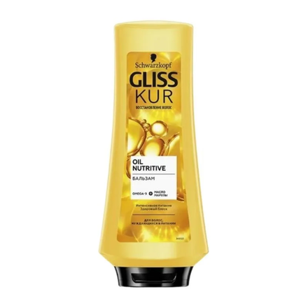 Бальзам для волос  Gliss Oil Nutritive 200 мл