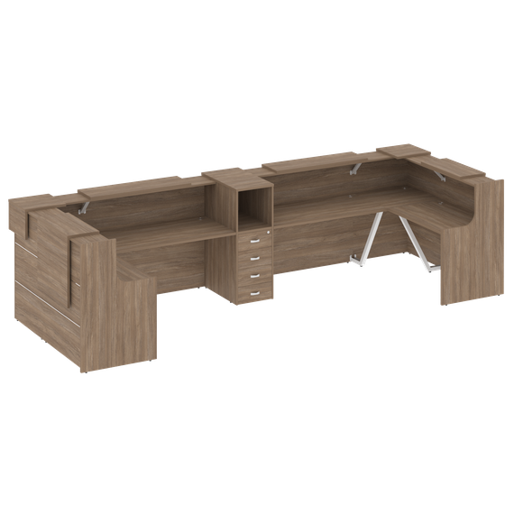 Onix Ресепшн O.R-K-37 Дуб Аризона 4714*1768*1187