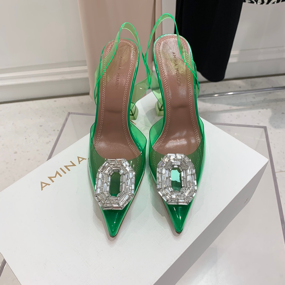 Amina Muaddi Pumps