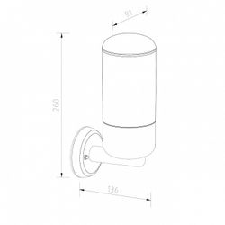 Светильник на штанге Escada 30005 30005W/01