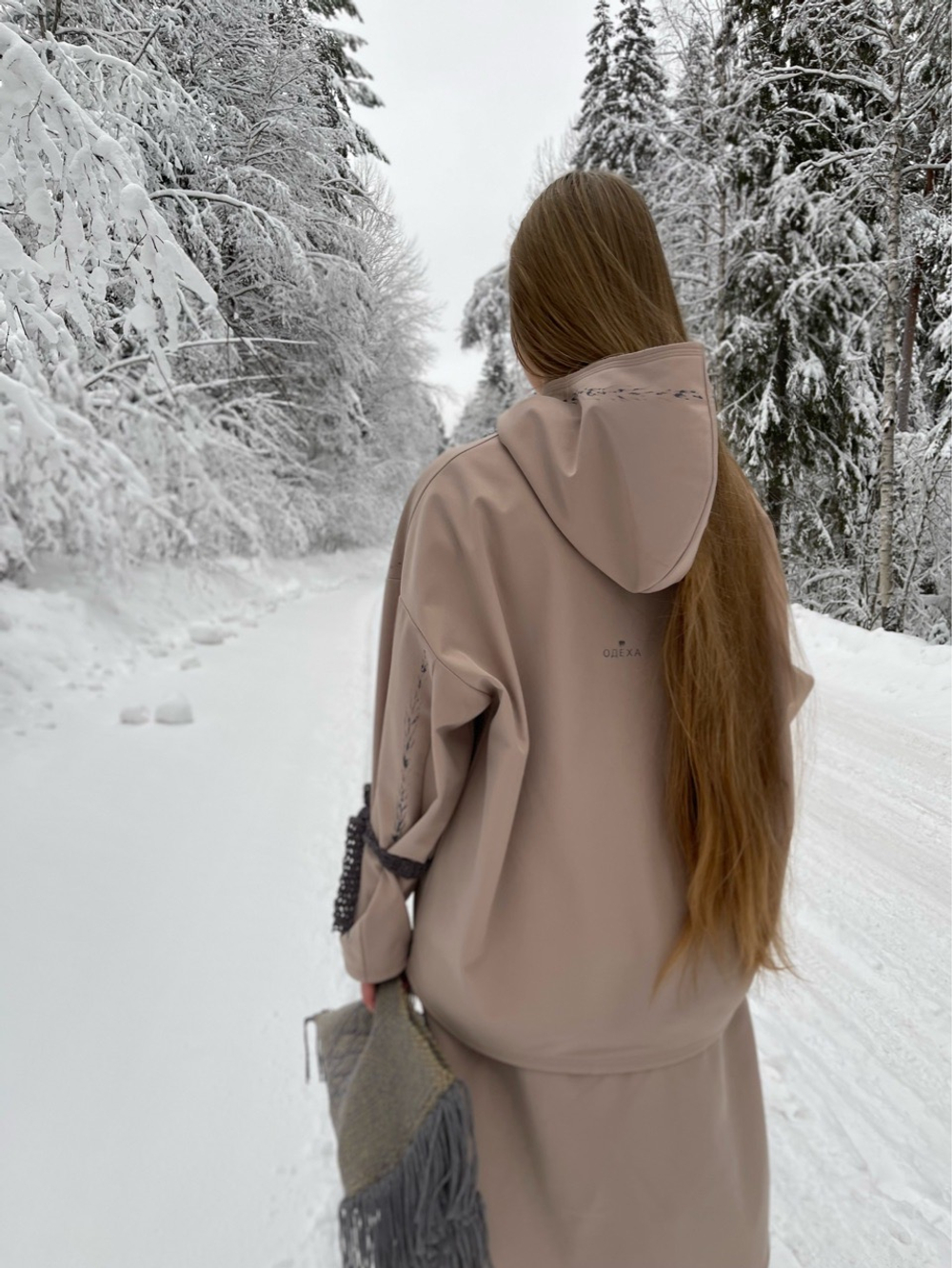 Анорак Колосья