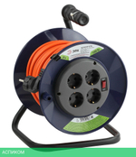 Удлинитель на катушке ЭРА RPx-4es-3х0.75-30m (Б0043052)