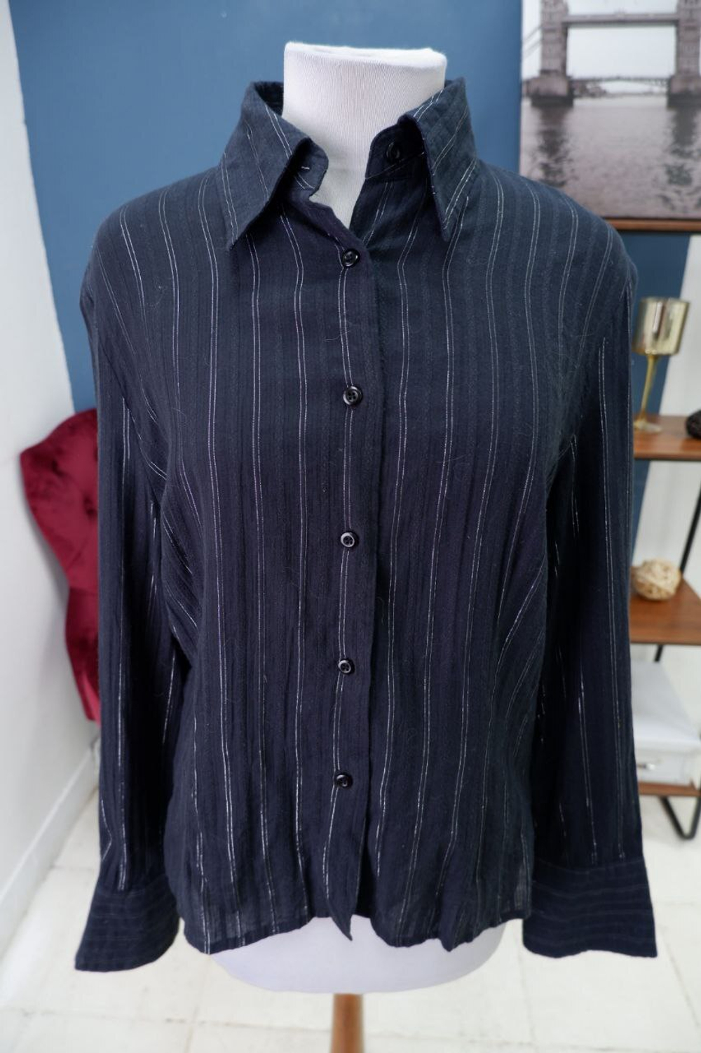 Рубашка Oggi с люрексом 52 размер