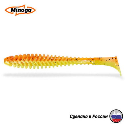 Силиконовая приманка "Minoga" ACTION 5,0"(5шт) 127мм, 7,7 гр, цвет 324