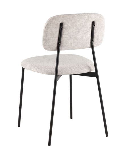 Стул Chao светло-серый черные ножки 4 шт.