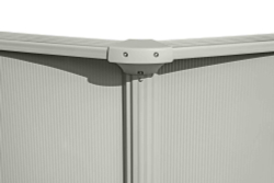 Стальной бассейн Bestway Hydrium Pool Set 300х120 см + песочный ф/насос 3028 л/ч, лестница, тент, подстилка (56566 BW)