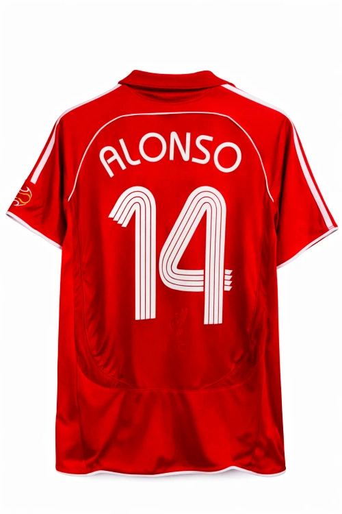 Футболка футбольная Ливерпуль 2006/2007 Алонсо 14