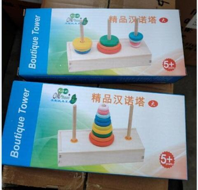 Развивающая игрушка деревянная Сортер на гвоздиках 3 элемента, коробка C-41685