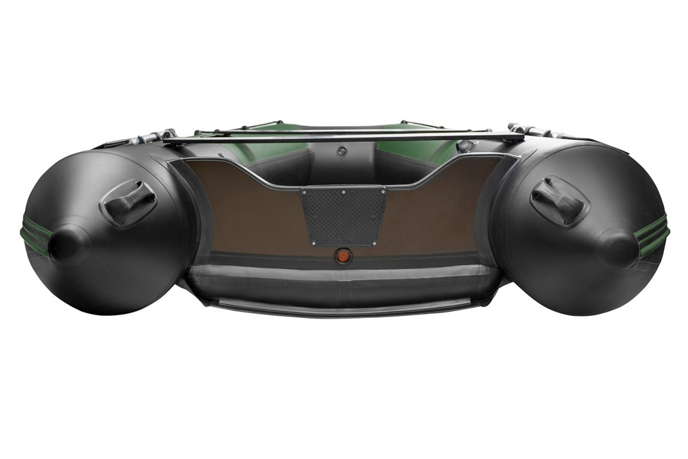 YACHTMAN-340 НДНД (Яхтман) зеленый-черный (лодка ПВХ нднд под мотор с усилением)