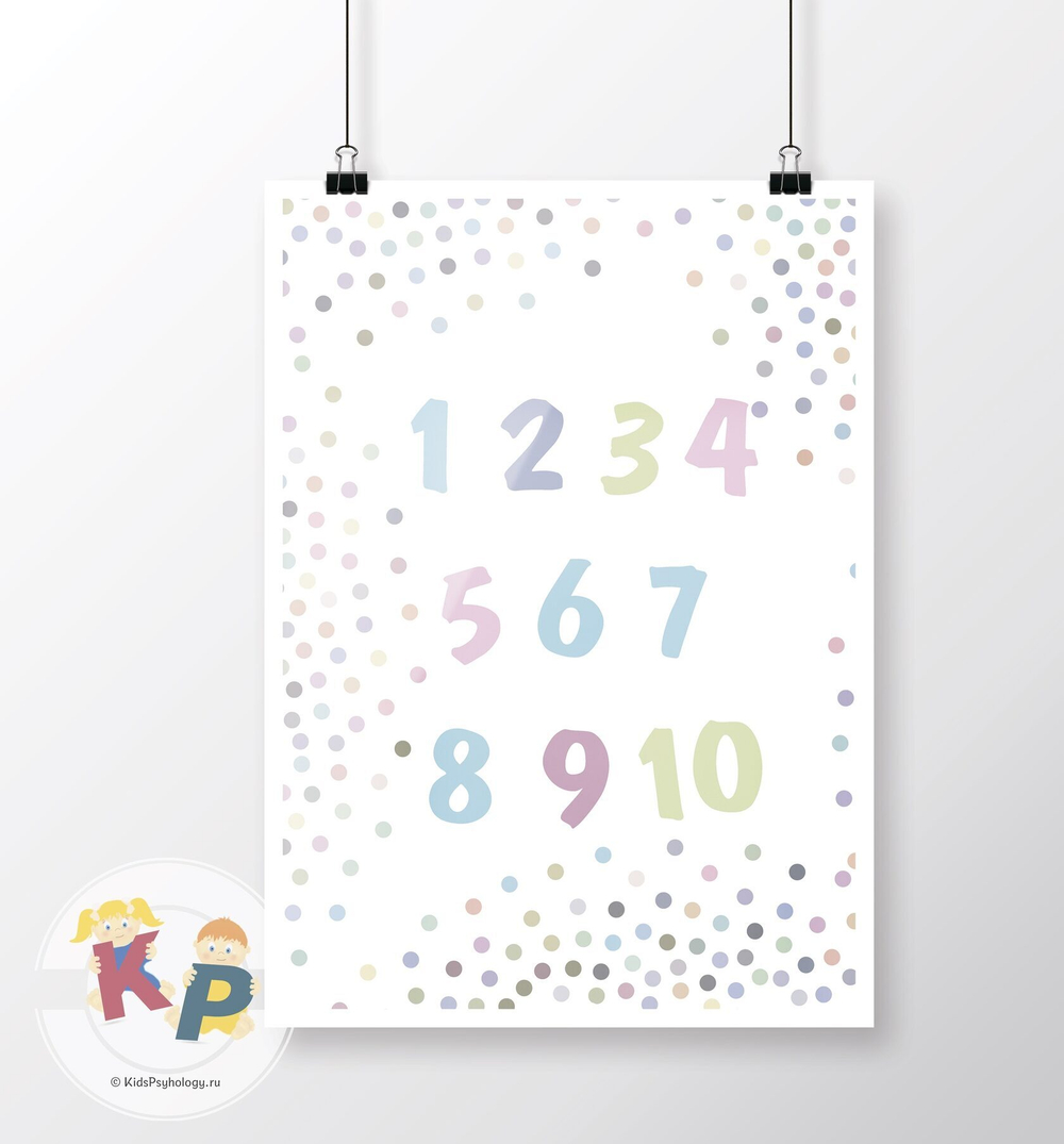 Набор из 6 постеров для игровой зоны