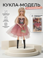 Кукла тип модель, с аксесс. коробка 2384-4