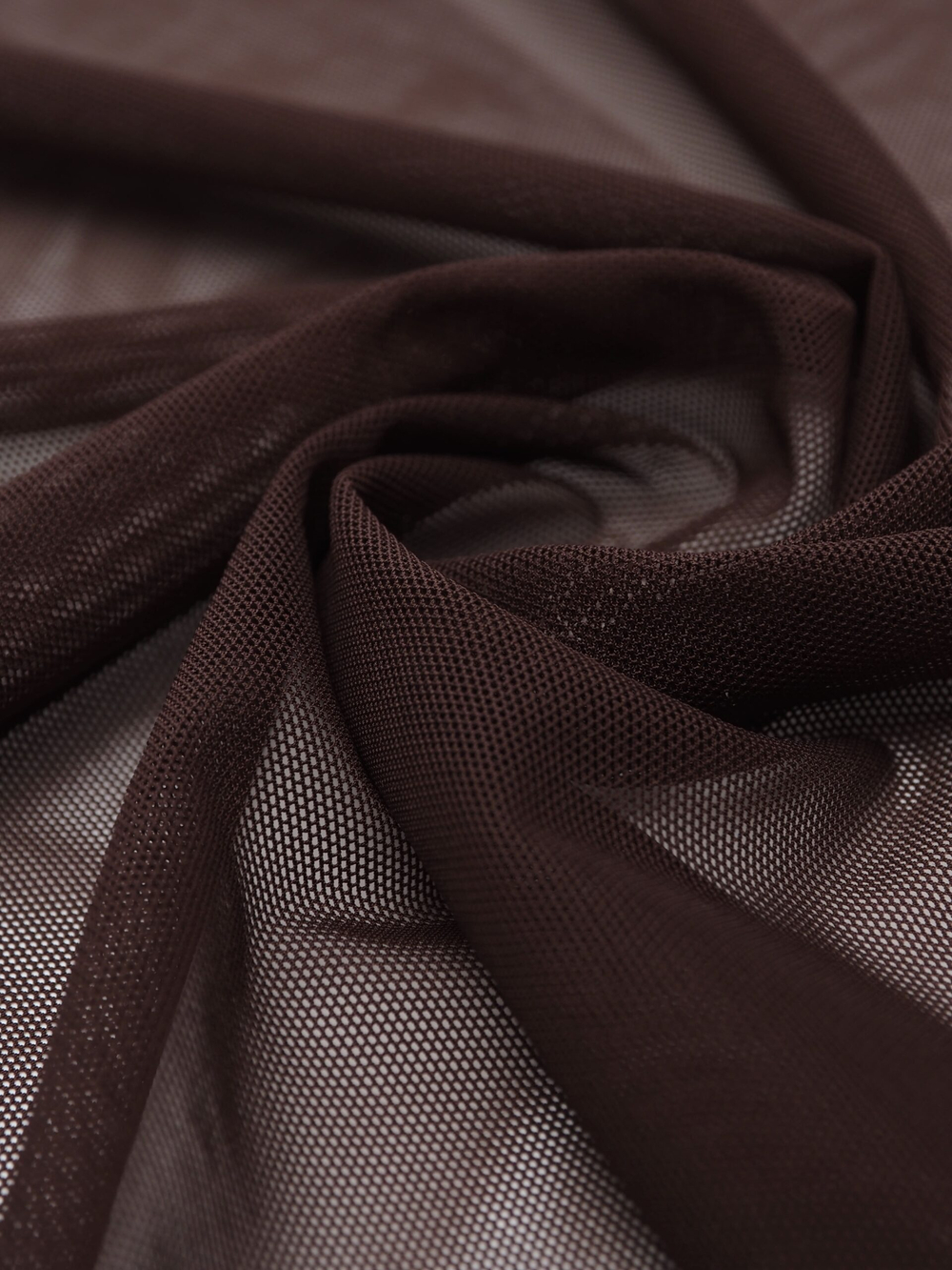 Сетка эластичная горький шоколад метражом (Турция)