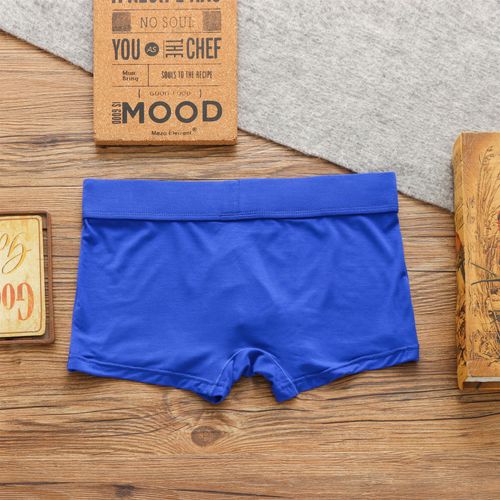 Мужские трусы боксеры синие AussieBum