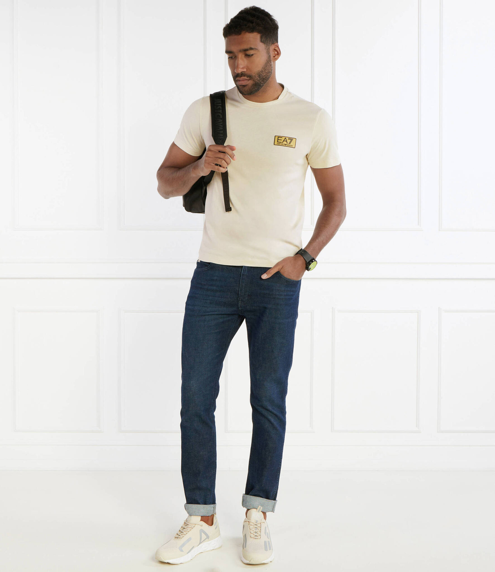 Футболка EA7 - бежевый(3DPT07 PJM9Z)