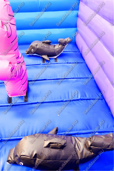 Коммерческий надувной батут "Морское царство 2"