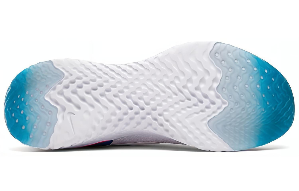 Кроссовки Nike Epic React Flyknit 1 Racer Blast (Женская размерная сетка)