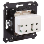 USB зарядное устройство в стену, "Avanti", "Белое облако"