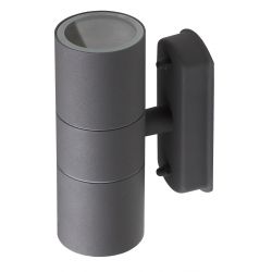 WL28 GY Подсветка ЭРА Декоративная подсветка 2*GU10 MAX35W IP54 серый