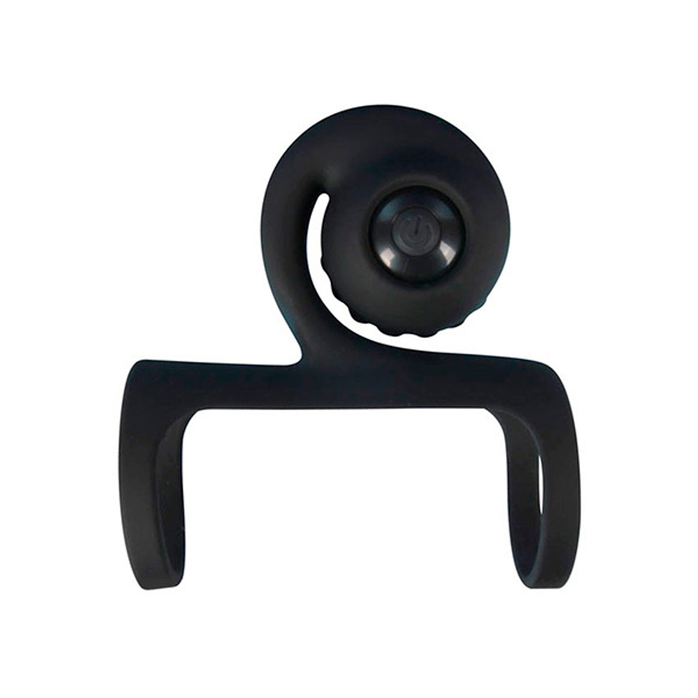 Черная вибронасадка на пенис Bior Toys Sex Expert SEM-55229