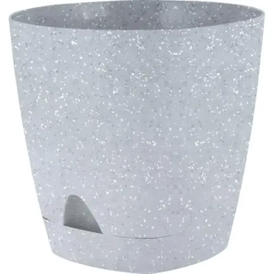 Горшок для цветов InGreen Amsterdam D170мм 2,5л с прикорневым поливом, светлый камень