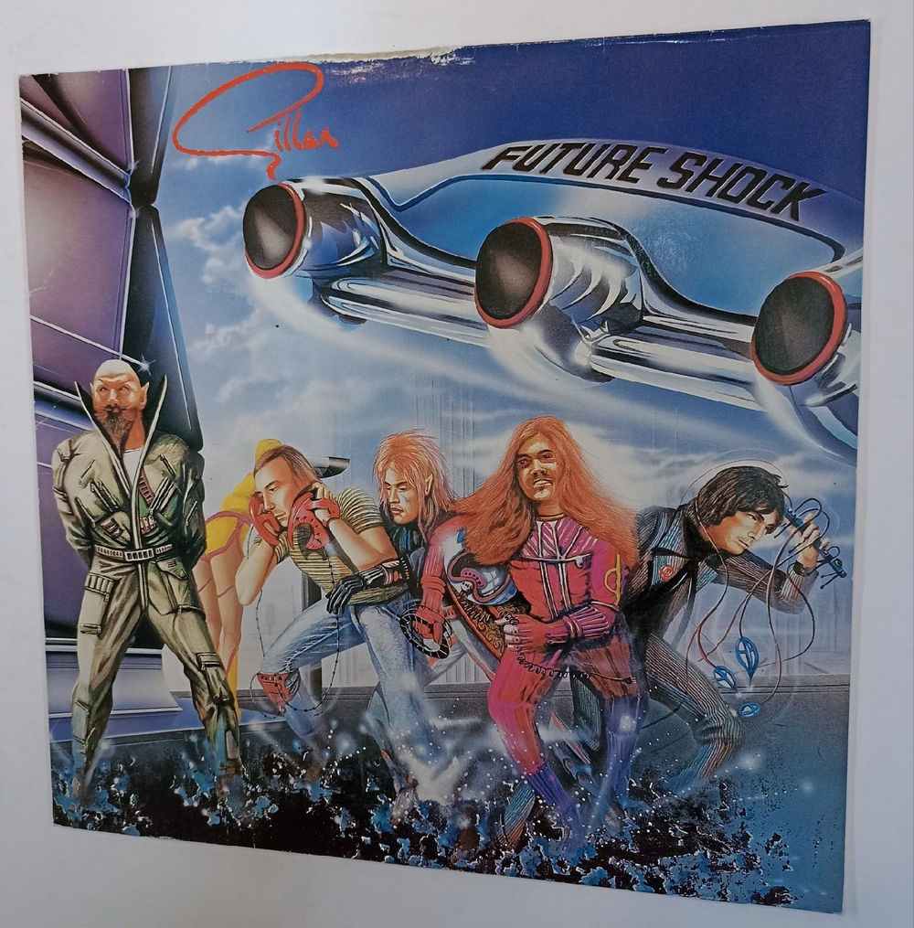 Винтажная виниловая пластинка Gillan Future Shock (Germany 1981)