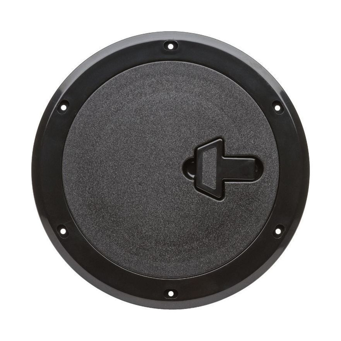 Лючок палубный 230 мм, черный