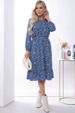 Платье "Лисбет" П8554 (синее) LT Collection