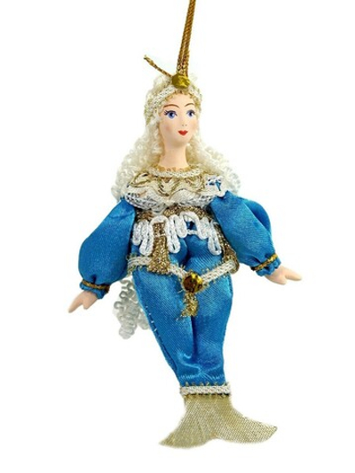 Кукла-подвеска интерьерная Русалочка