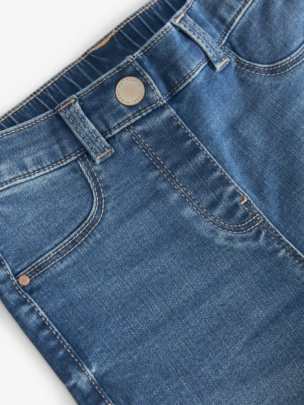 Джинсы для девочки Next D66-010, Синий