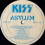 Kiss ‎– Asylum (Канада 1985г.) Т