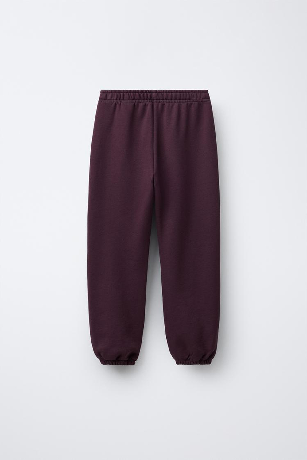 ZARA БРЮКИ-ДЖОГГЕРЫ С ПРИНТОМ «ЛИЛО И СТИЧ» ©DISNEY, ТЕМНО-БОРДОВЫЙ