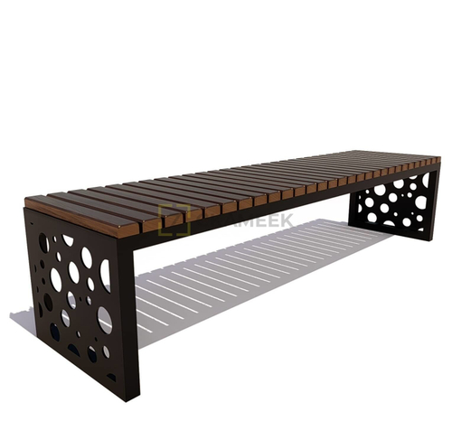 Садово-парковая скамейка «Адлер» (0,6 м термоясень,30х60)