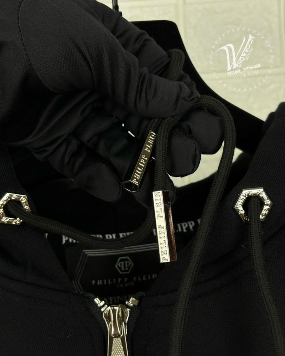 Кофта на молнии Philipp Plein премиум