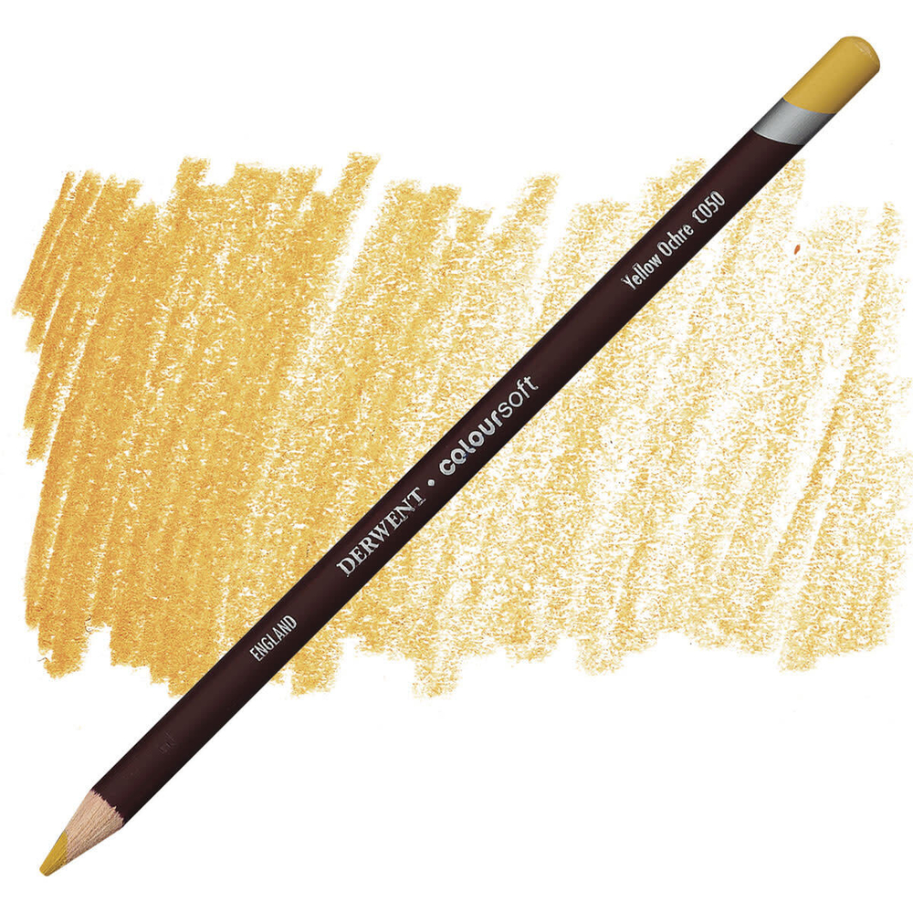 Derwent Coloursoft. C050 Yellow Ochre