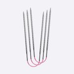 ADDI Спицы чулочные гибкие, супергладкие, addiCraSyTrio Unicorn Lace Long