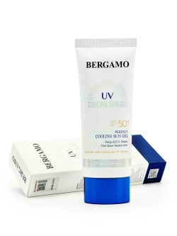 Bergamo Perfect Cooling Sun Gel SPF50+PA++++,Охлаждающий солнцезащитный гель 70 мл
