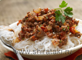 Ширатаки Болоньезе