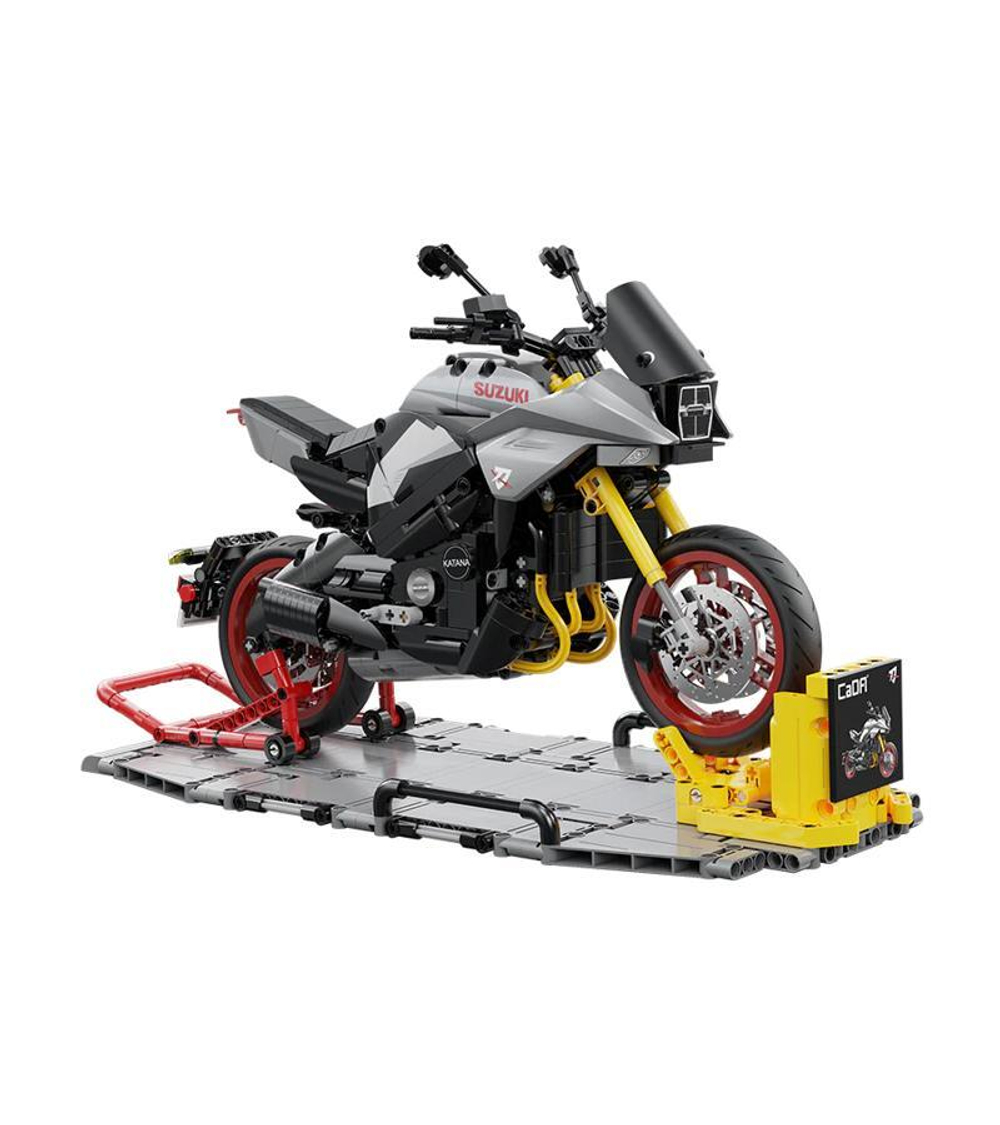 Конструктор CaDA мотоцикл SUZUKI Katana 2022 1/6 (1104 детали)