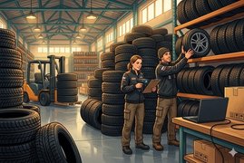 Онлайн обгоняет офлайн на рынке шин