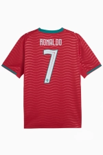 Футболка Puma Portugal 2026 Home Ronaldo 7 - красный