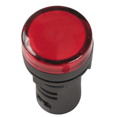 Лампа ИЭК AD22DS(LED)матрица d22мм красный 230В BLS10-ADDS-230-K04