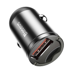 Автомобильная зарядка Baseus Tiny Star Mini Quick Charge Car Charger USB Port 30W - Gray